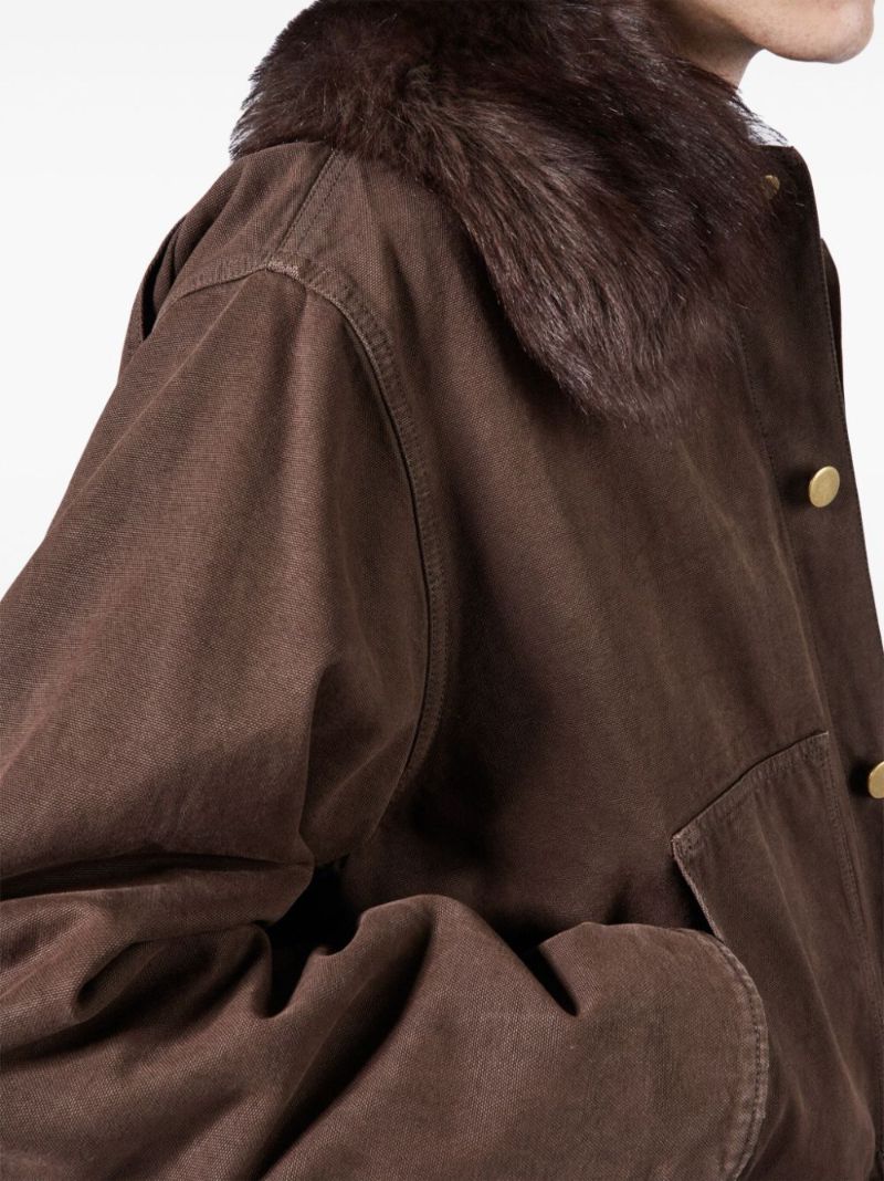Brown Cotton Jacket