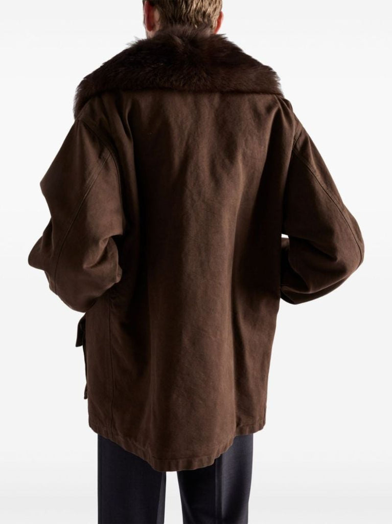 Brown Cotton Jacket