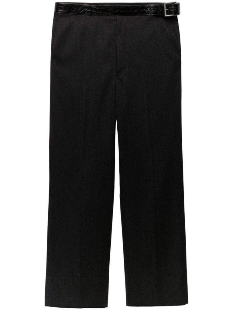 Belted Chino Trousers