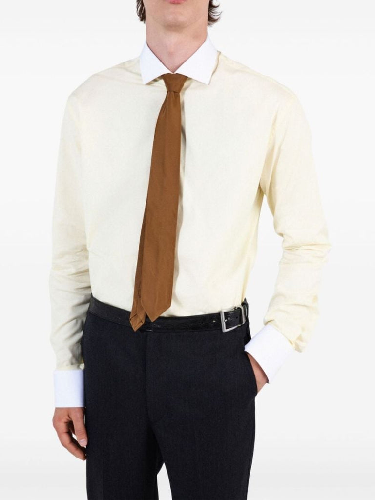 Belted Chino Trousers