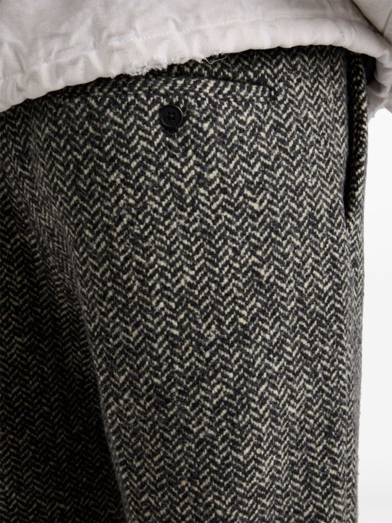 Belted Slim Fit Trousers