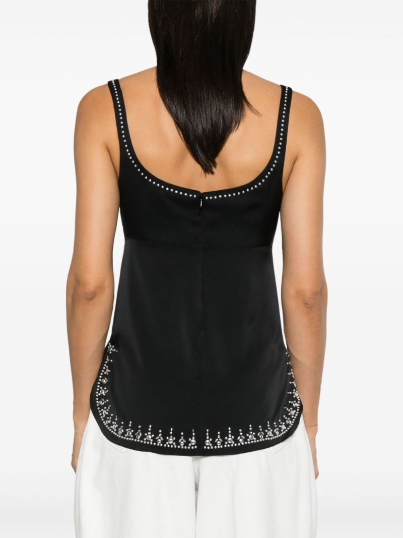 Stud-embellishment Tank Top