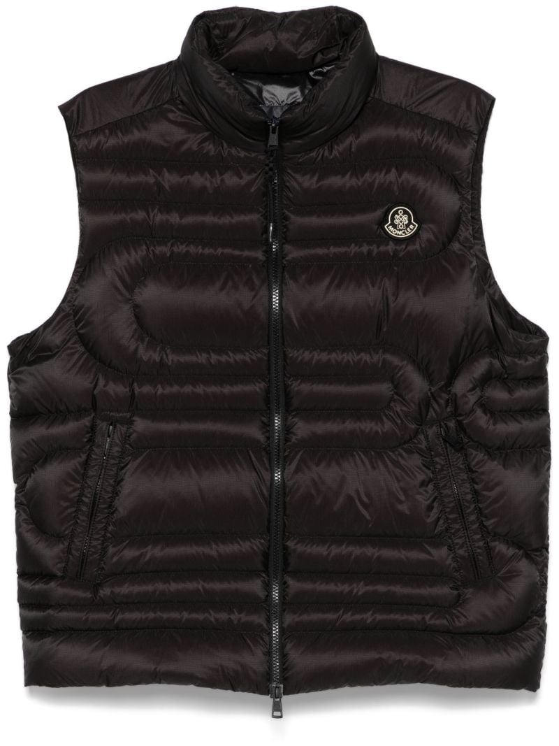 Black Padded Gilet