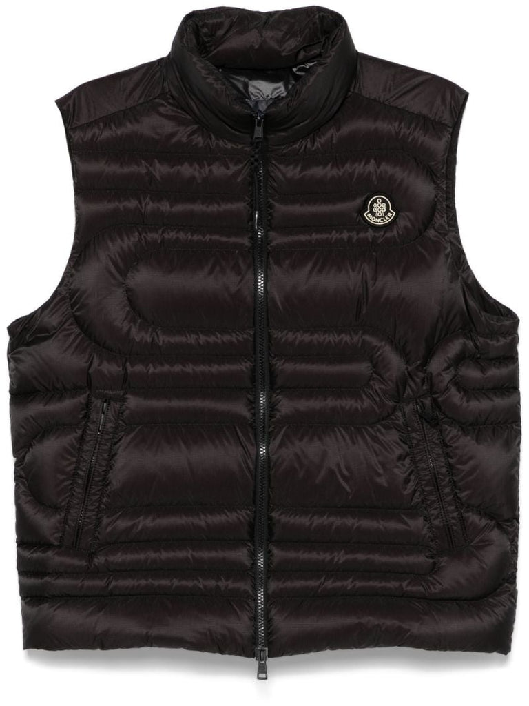 Black Padded Gilet