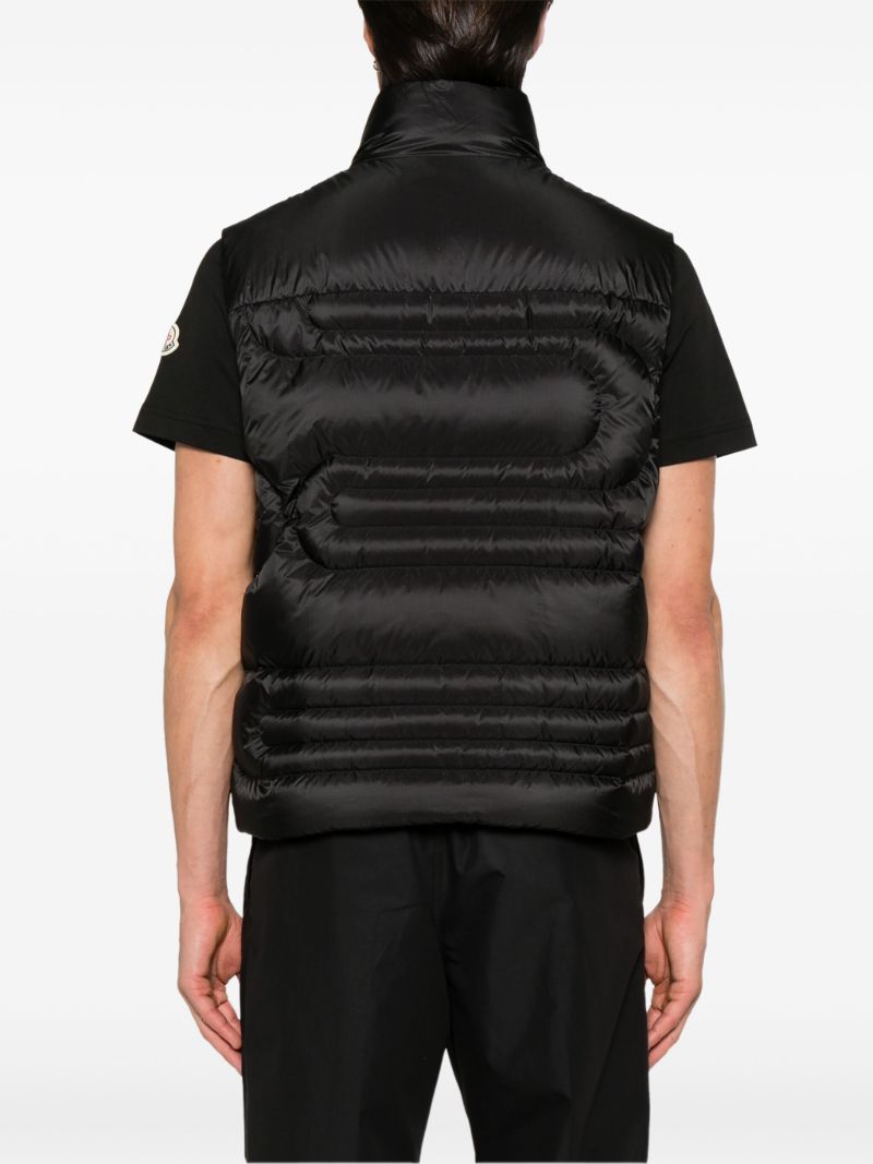 Black Padded Gilet