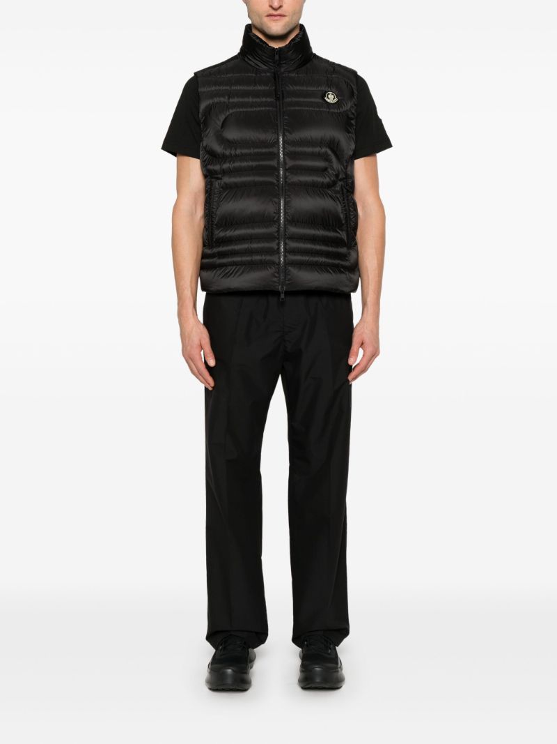 Black Padded Gilet