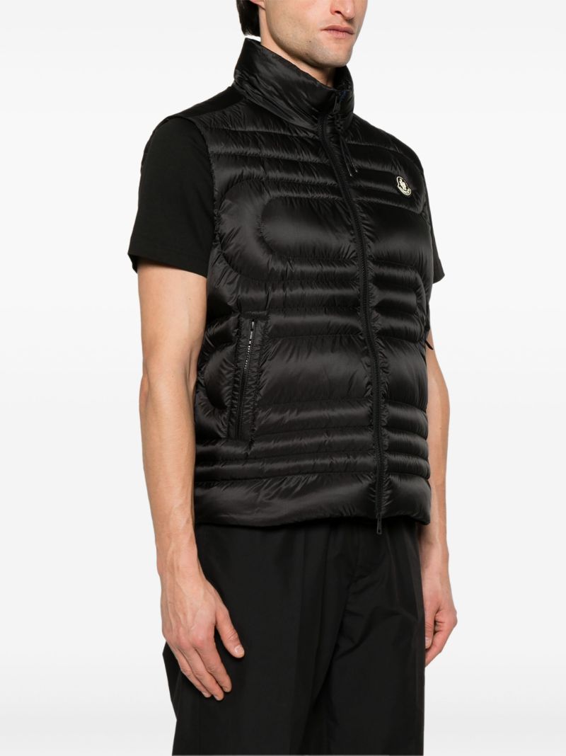 Black Padded Gilet