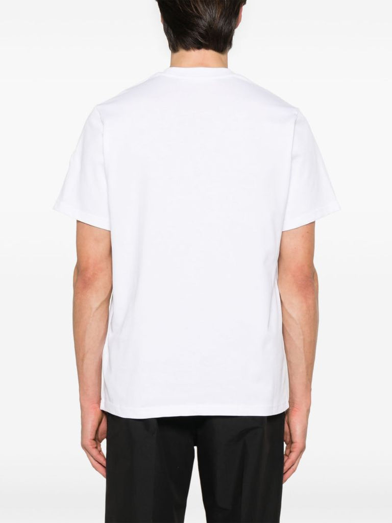 White Logo-print T-shirt