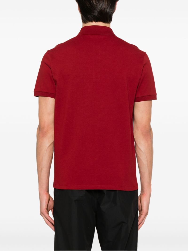 Red Logo-appliquÃ_x0083_Â© Polo Shirt