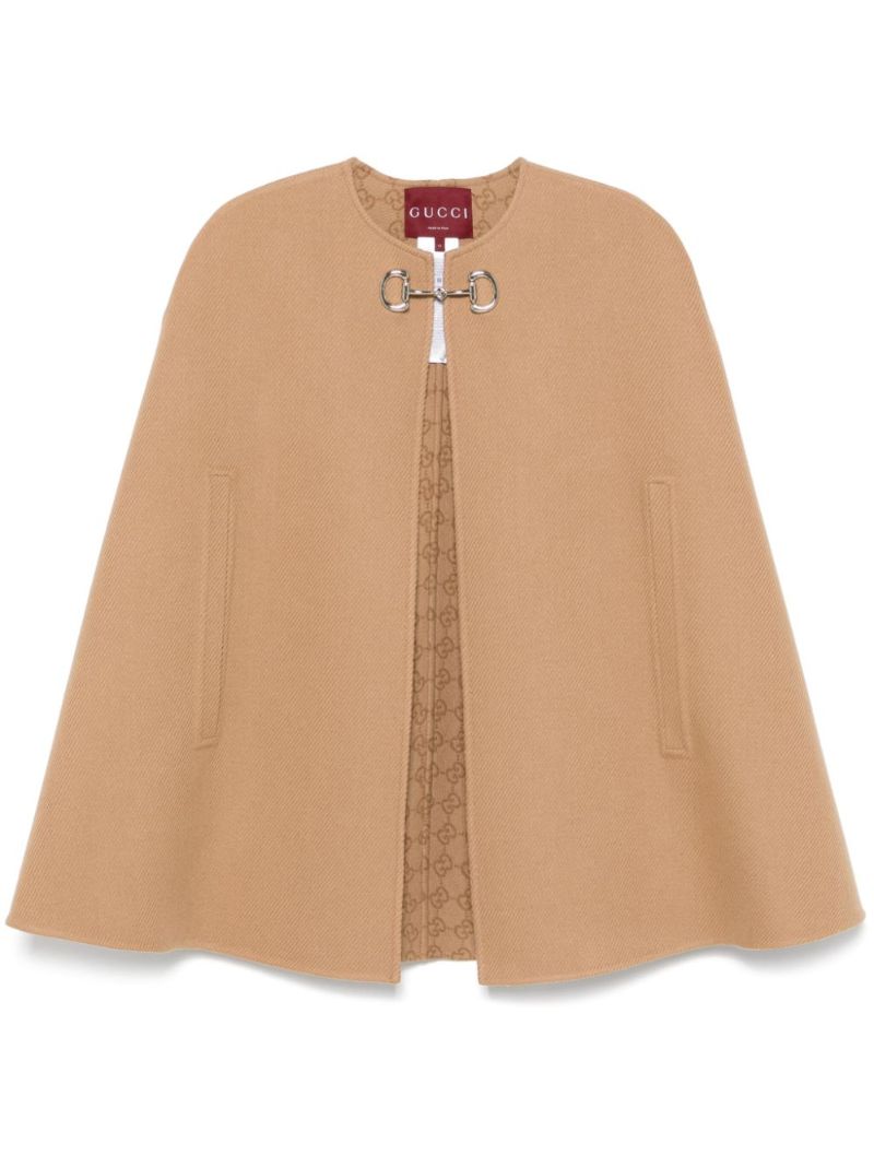 Brown Horsebit Cape