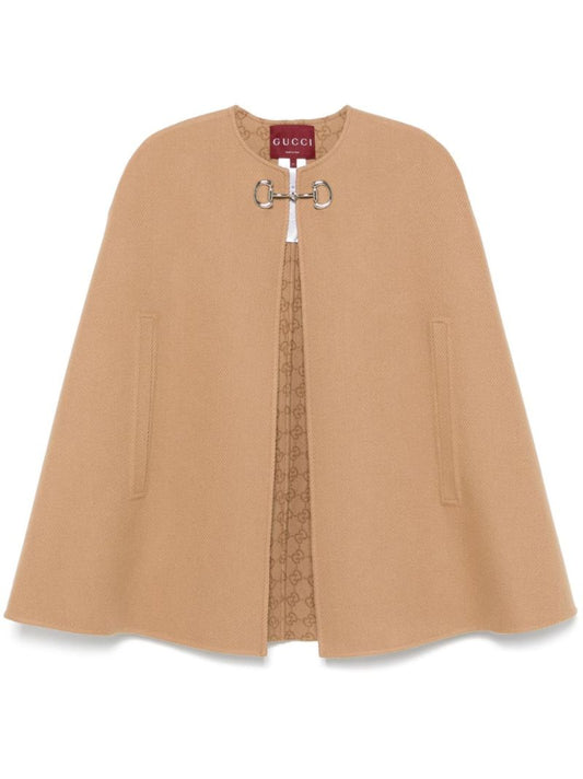 Brown Horsebit Cape