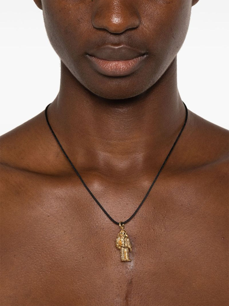 18k Yellow Gold Astronaut Necklace