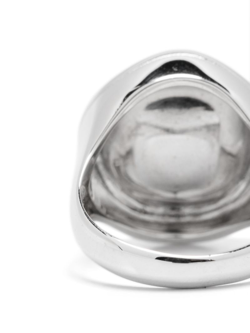 18k White Gold the Flower Diamond Ring