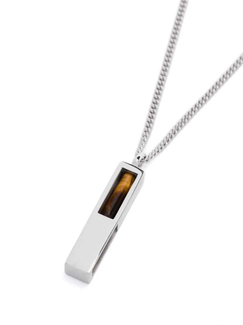 Tiger Eye-pendant Necklace