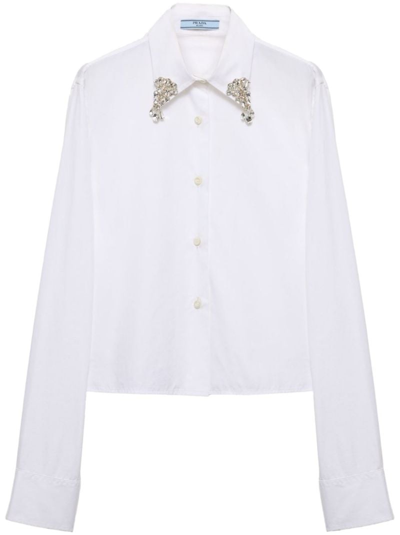 Crystal-embellished Shirt