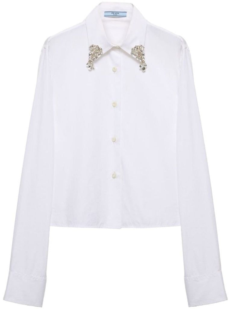Crystal-embellished Shirt