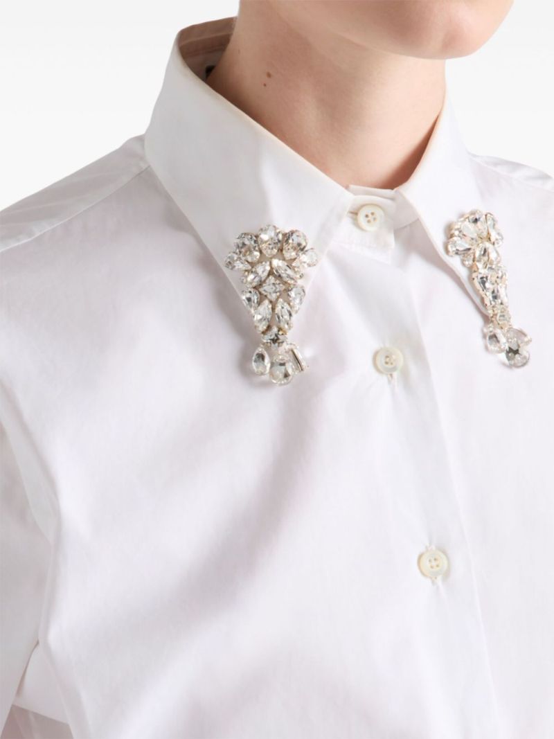 Crystal-embellished Shirt