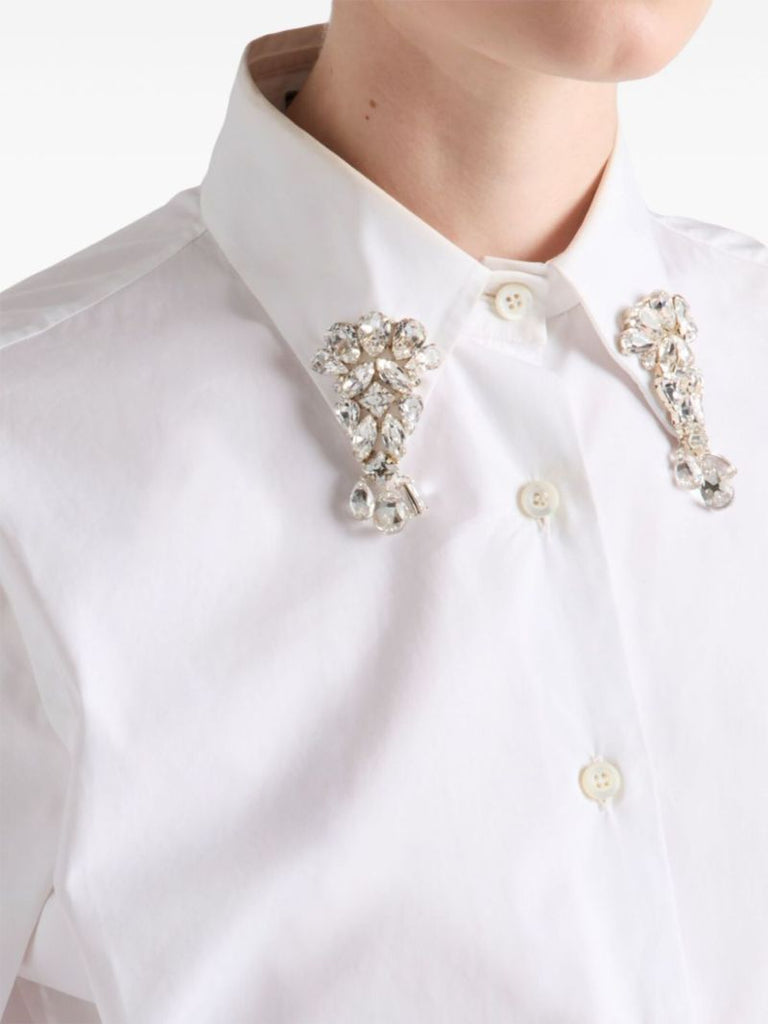 Crystal-embellished Shirt