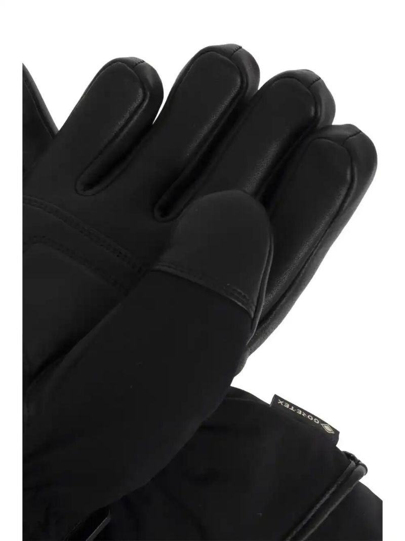 Black Padded Gloves