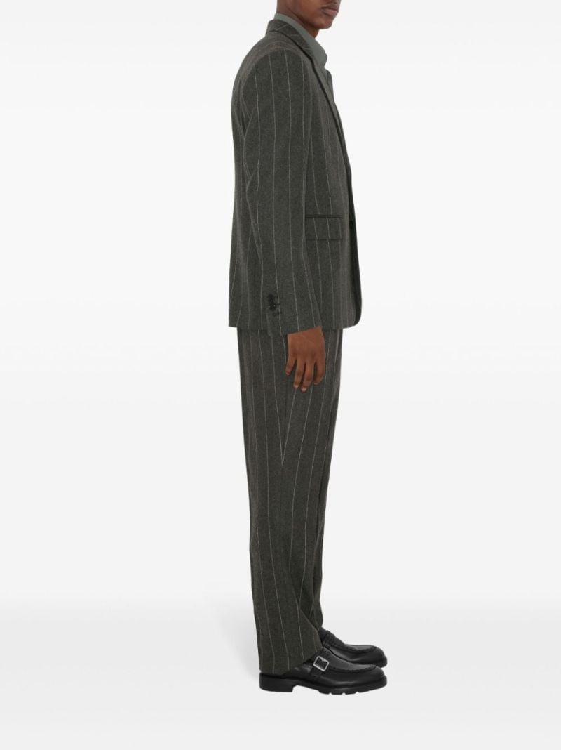 Grey Pinstripe Blazer