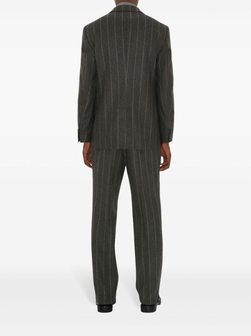 Grey Pinstripe Blazer