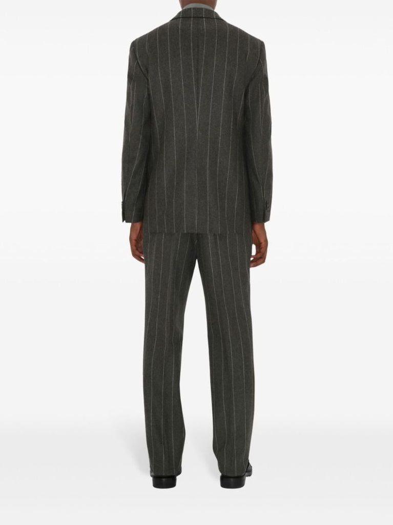 Grey Pinstripe Blazer