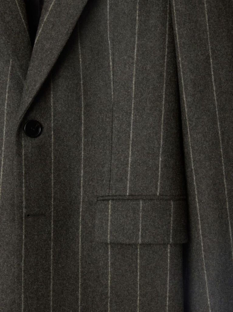 Grey Pinstripe Blazer