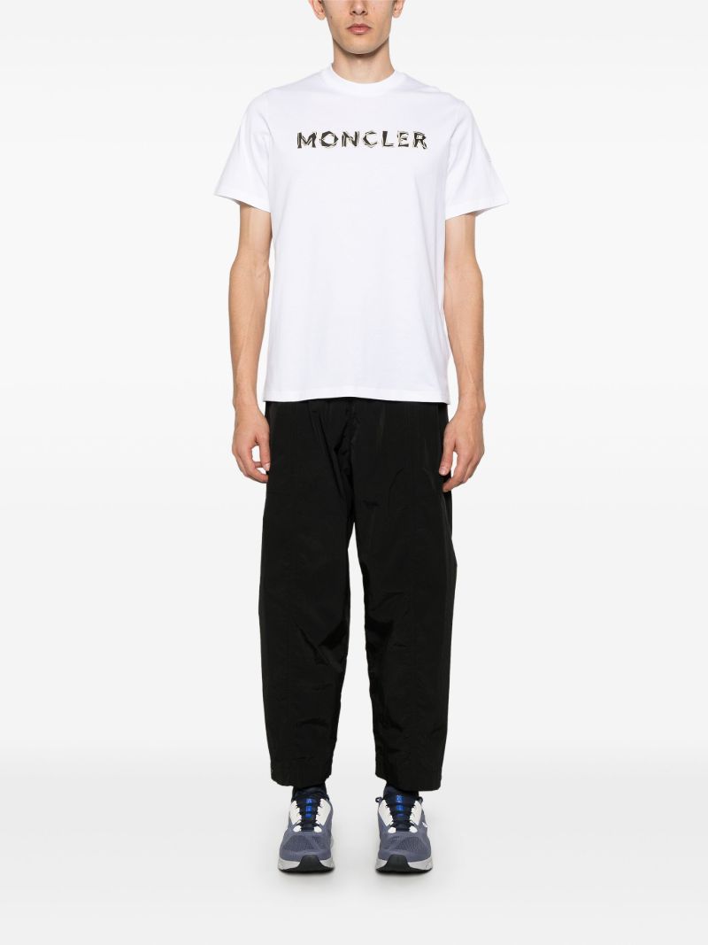 White Logo-print T-shirt