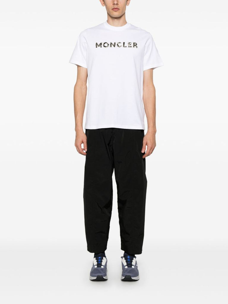 White Logo-print T-shirt
