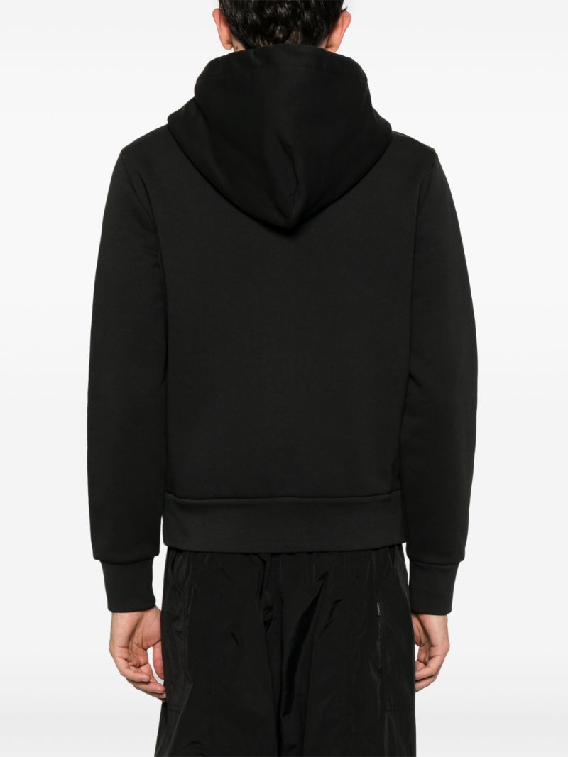 Black Logo-appliquÃ_x0083_Â© Hoodie