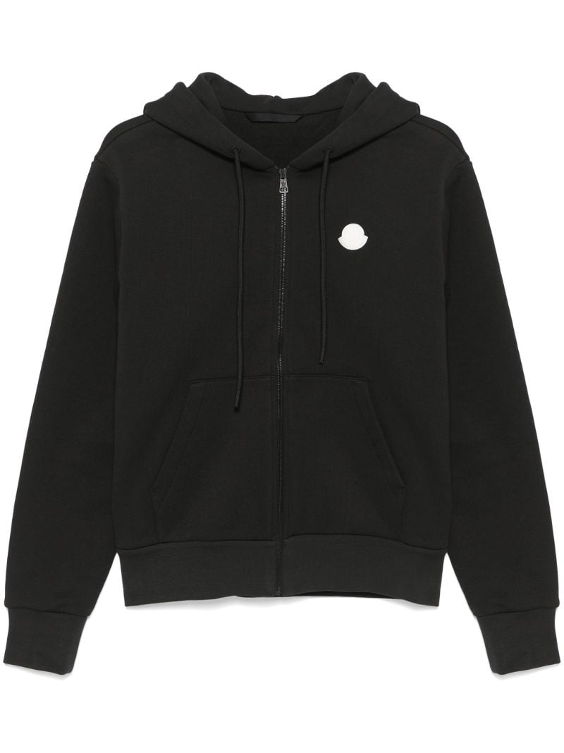 Black Logo-appliquÃ_x0083_Â© Hoodie