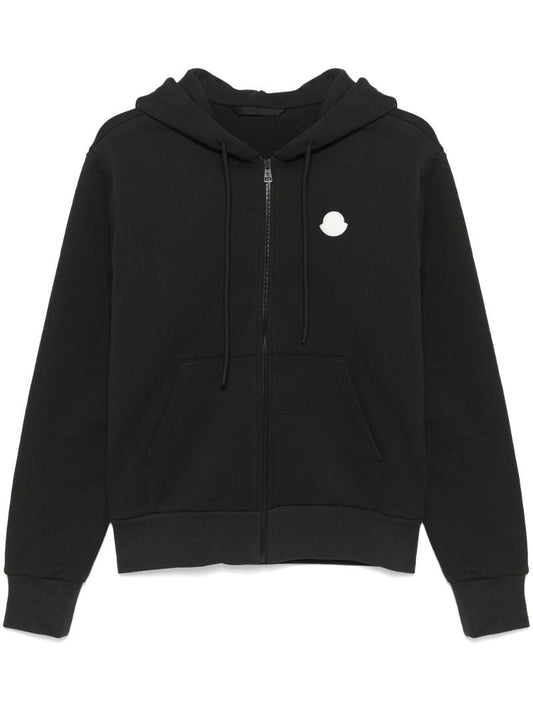 Black Logo-appliquÃ_x0083_Â© Hoodie