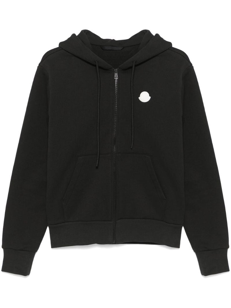 Black Logo-appliquÃ_x0083_Â© Hoodie