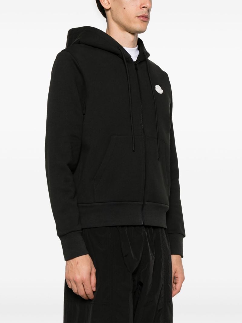 Black Logo-appliquÃ_x0083_Â© Hoodie