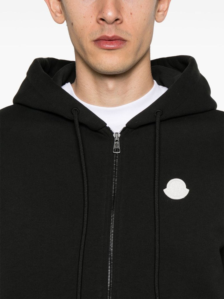 Black Logo-appliquÃ_x0083_Â© Hoodie