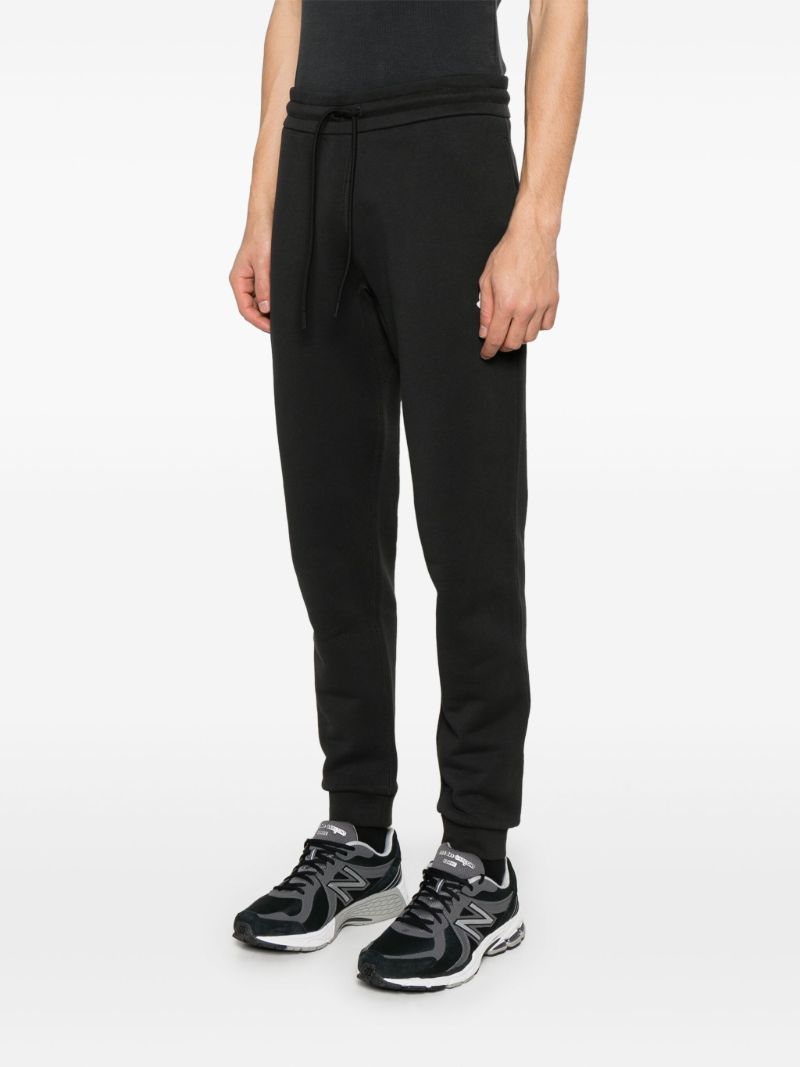 Black Logo-appliquÃ_x0083_Â© Track Pants