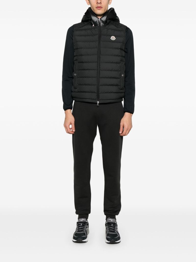 Black Logo-appliquÃ_x0083_Â© Track Pants