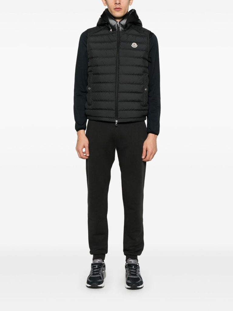 Black Logo-appliquÃ_x0083_Â© Track Pants
