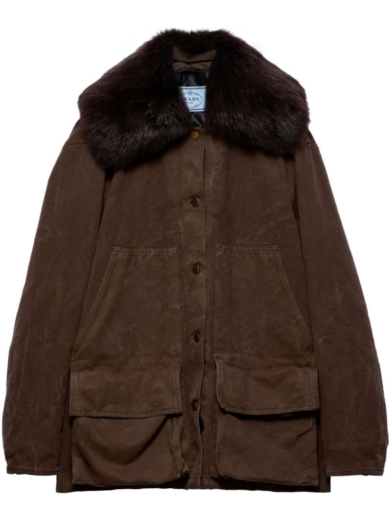 Brown Cotton Jacket