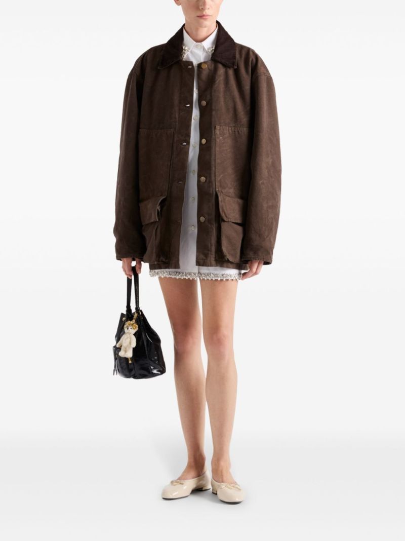 Brown Cotton Jacket