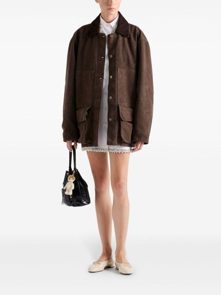 Brown Cotton Jacket