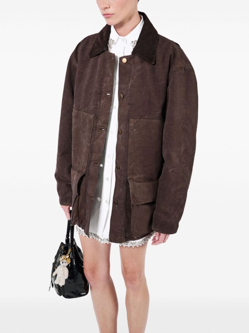 Brown Cotton Jacket