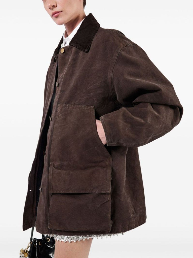 Brown Cotton Jacket