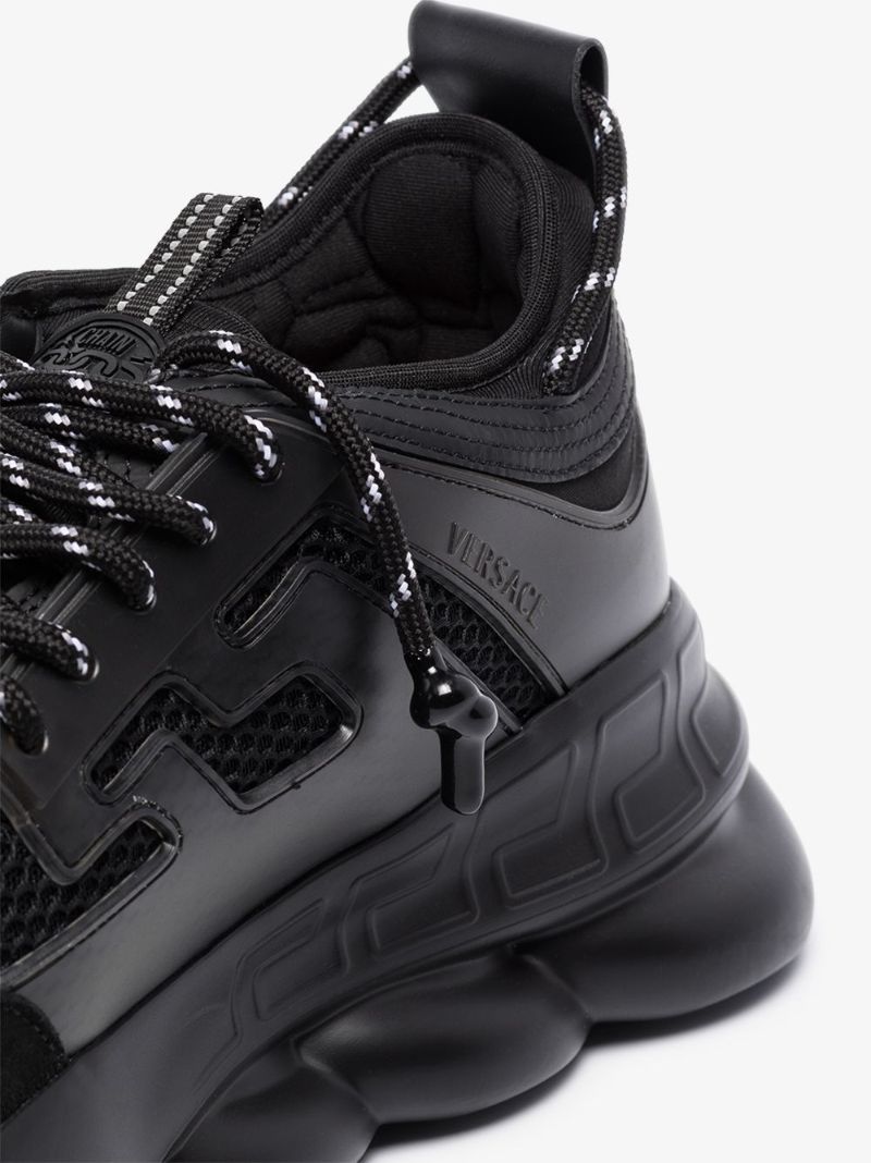 Black Chain Reaction Sneakers
