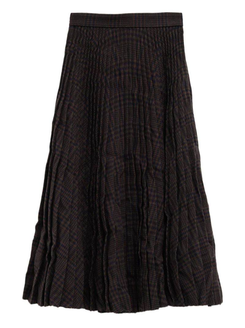 Black Pleated Skirt