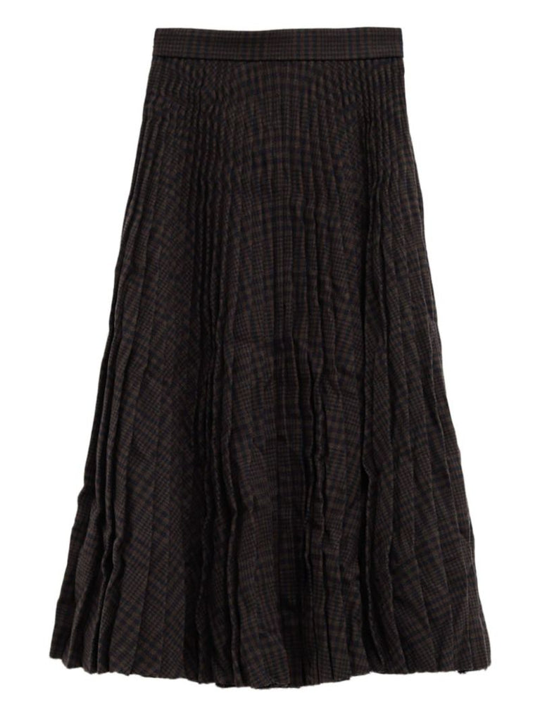 Black Pleated Skirt