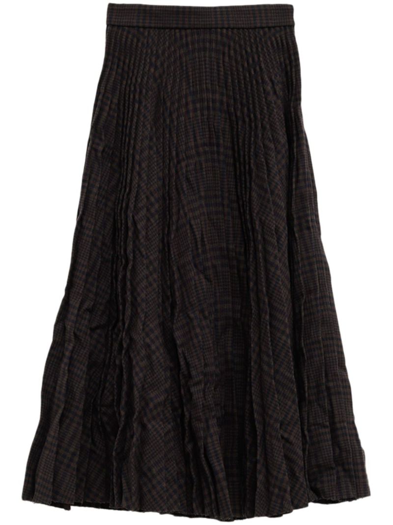 Black Pleated Skirt