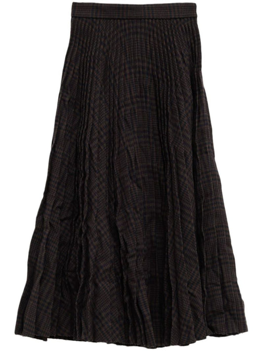 Black Pleated Skirt