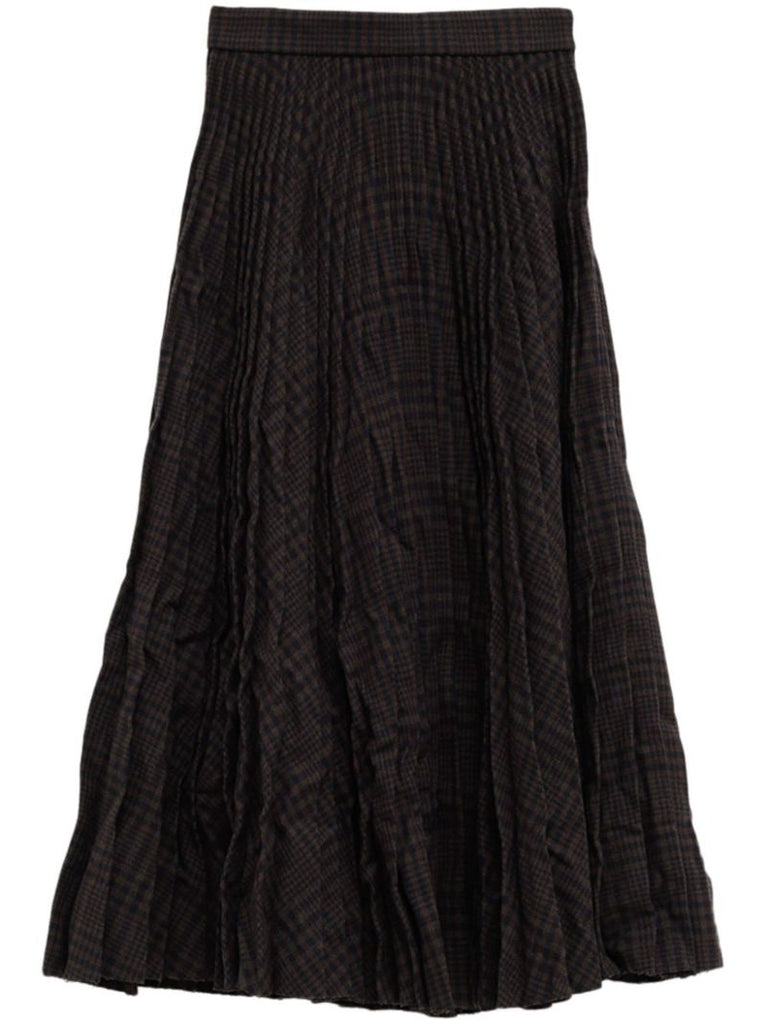 Black Pleated Skirt