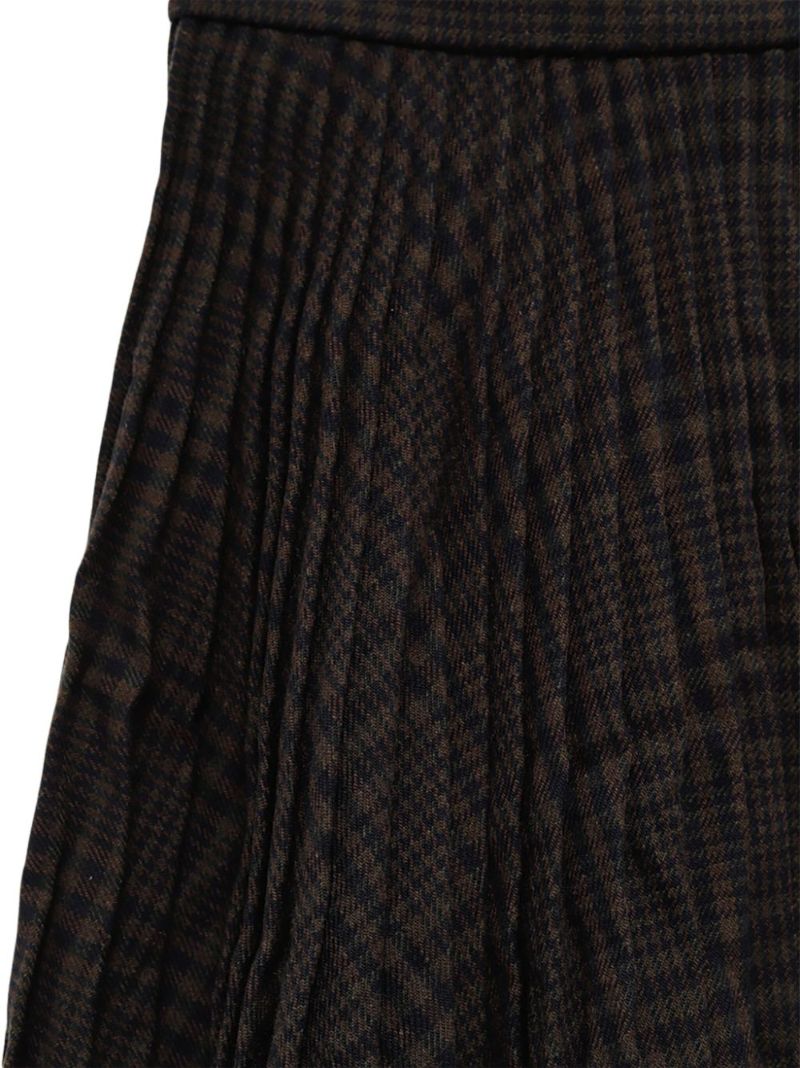 Black Pleated Skirt